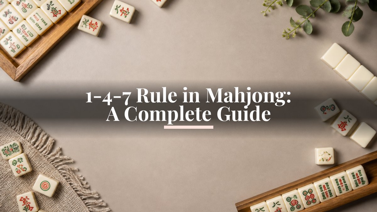 1-4-7 Rule in Mahjong: A Complete Guide