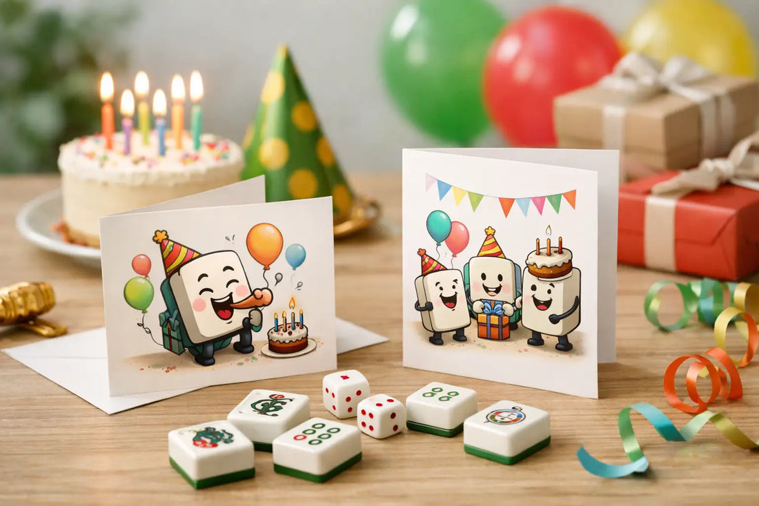 Funny Mahjong Birthday Card Ideas That Land