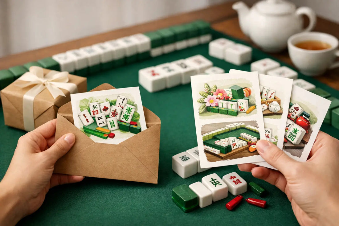 How to Gift Printable Cards for Mahjong Friends