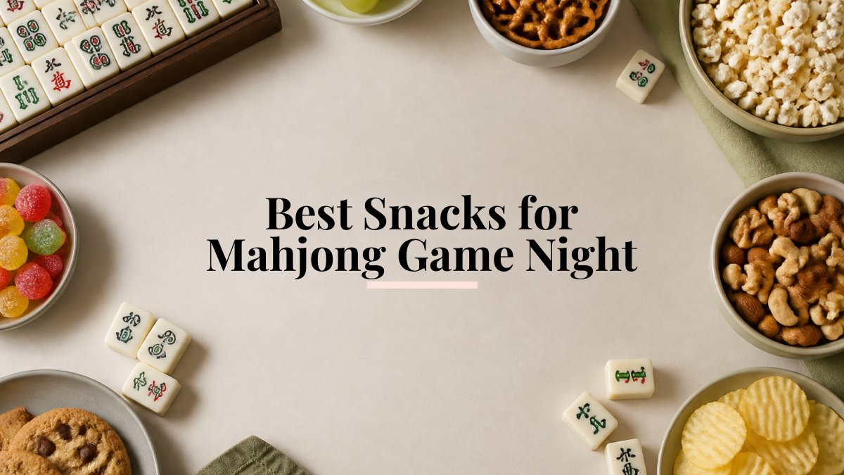 Best Snacks for Mahjong Game Night