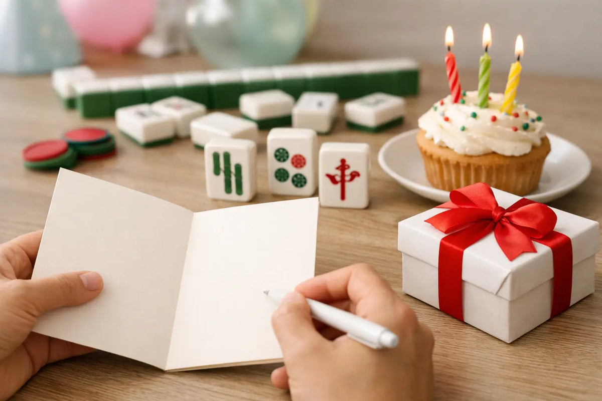 What to Write in a Mahjong Birthday Card