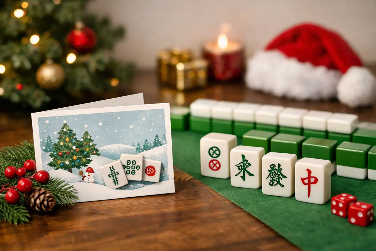 Christmas Card for Mahjong Players They’ll Love