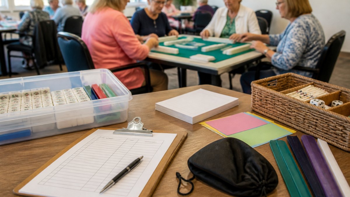 How to Organize a Mahjong Tournament Step by Step