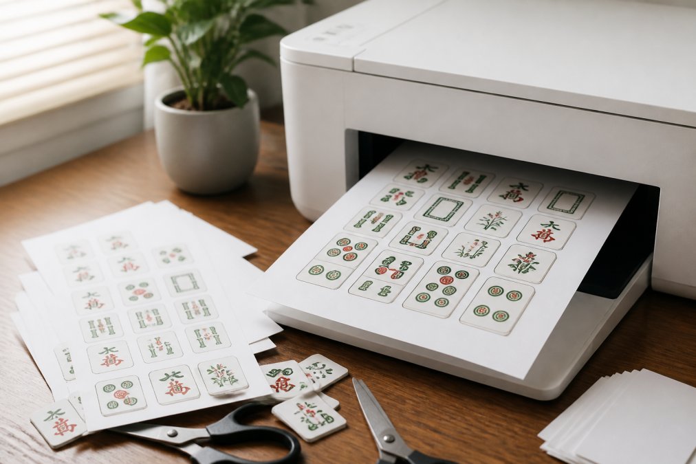 How to Print Digital Mahjong Cards: A 2026 Guide