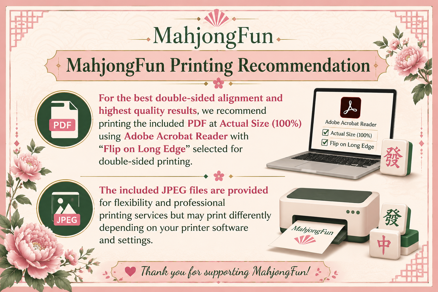 Funny Mahjong Birthday Card Printable, Retro 1950s Birthday Card, Instant Download, 5x7 Folded Card, Mahjong Gift