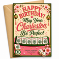 Mahjong Birthday Card | Charleston Design (Digital Download)